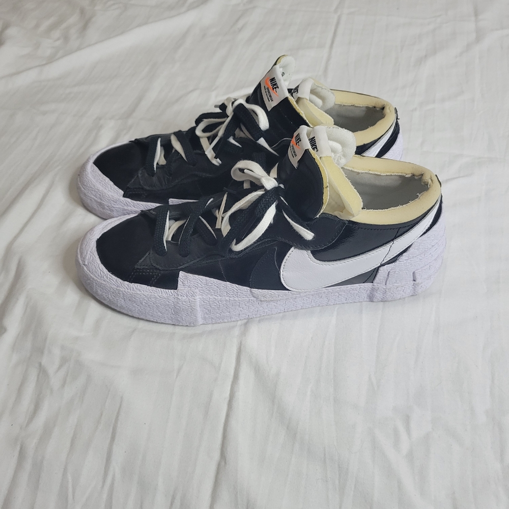 Nike Sacai X Blazer Low Black and White